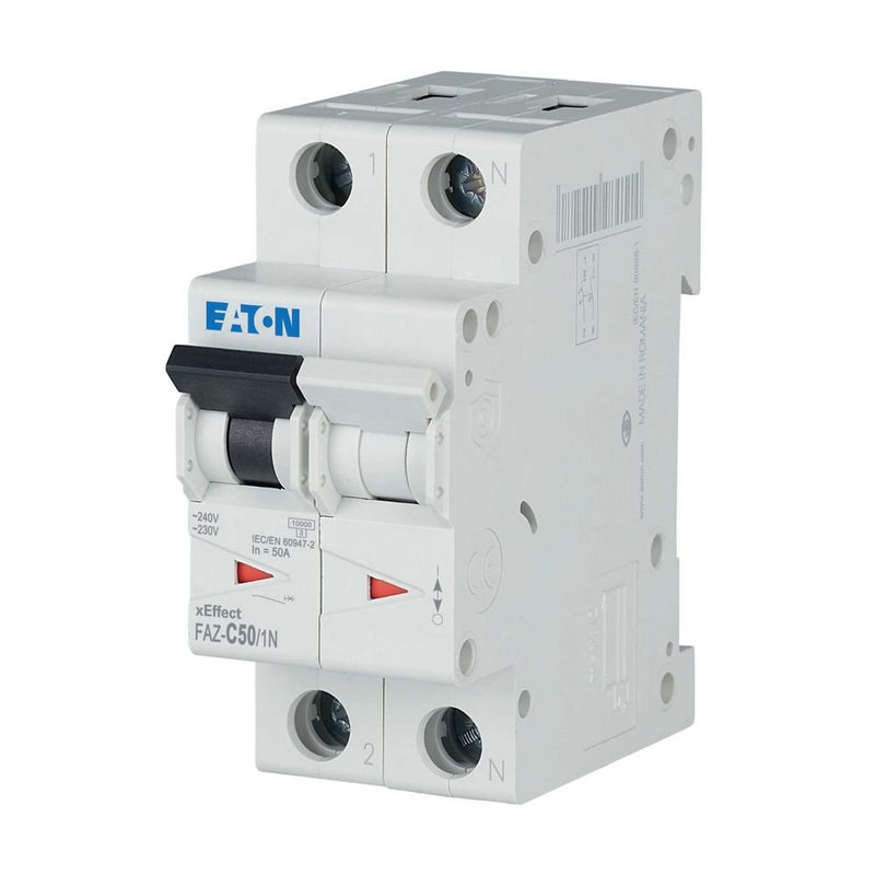 Eaton - Leitungsschutzschalter 1p. FAZ-C50/1N 50A Charakt.: C
