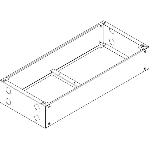 ABN - Sockel/Sockelelement (Schaltschrank) Standsockel US420 RAL7022