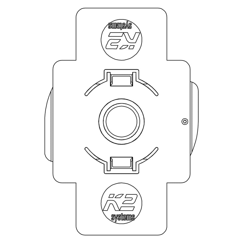 K2 - Photovoltaik-Verbindungs- und Befestigungselement Einlegemutter Edelstahl 1001643 mit Montageclip
