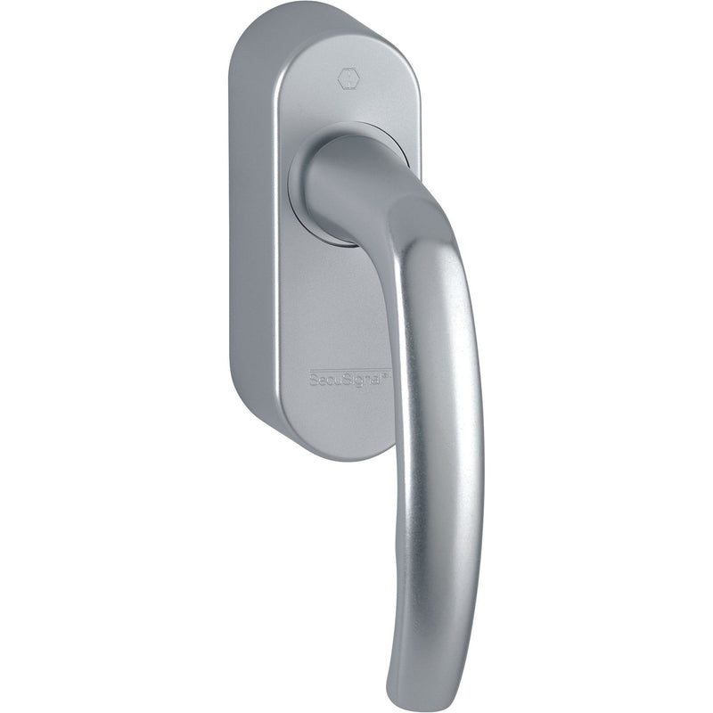 Somfy - Öffnungsmelder für Gefahrenmeldesystem HOPPE SecuSig.Fenstergriff 1811715 Atlanta, silber