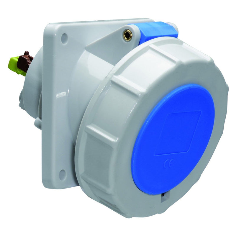 Bals Elektrotech - CEE-Anbausteckdose (IEC 60309) Anbausteckdose geneigt 16A 12838 5p 230V 9h IP67
