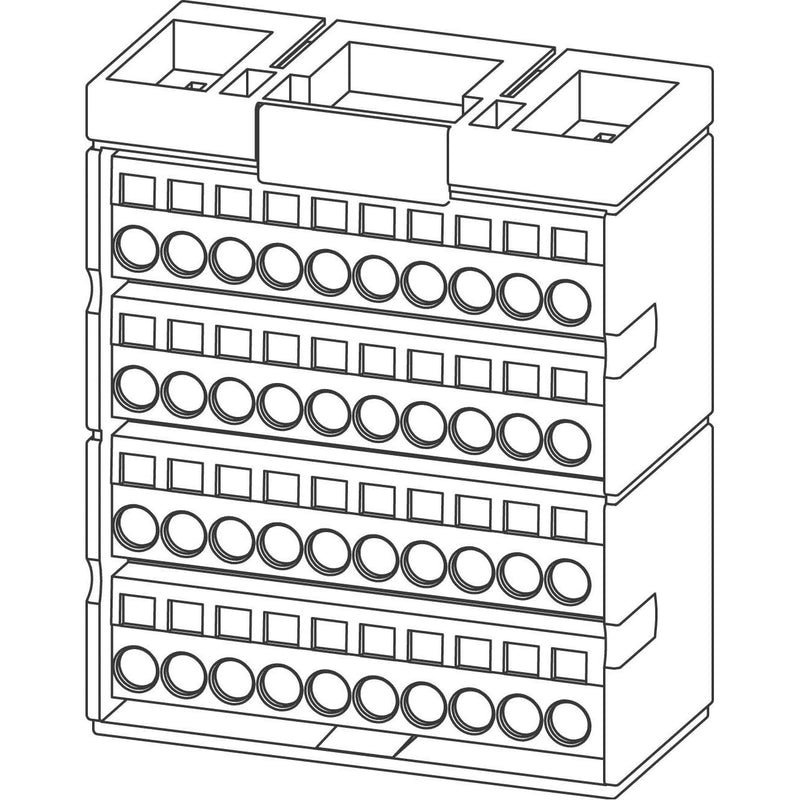 Murrelektronik - Zubehör/Ersatzteile für Steuerungen Potentialklemmenblock 56111 bl/ge/br/bl  − 1 Stück