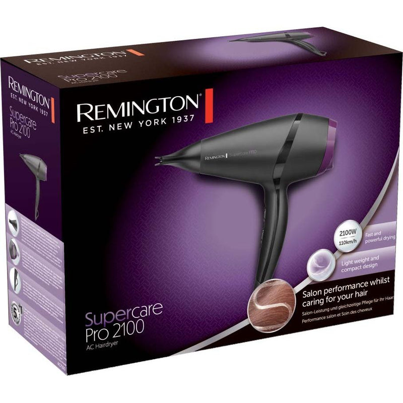 Remington - Haartrockner/Haarstyler Haartrockner PRO 2100 AC Supercare − 6 Stück