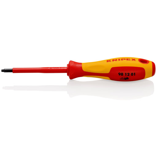 Knipex - Innensechskant-Schraubendreher Schraubendreher 98 12 01 − 1 Stück