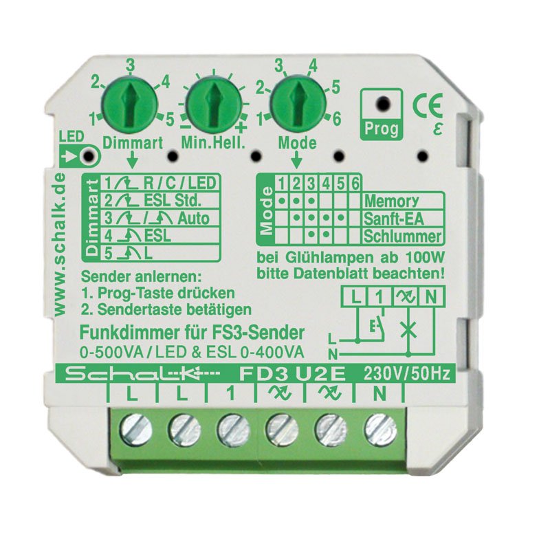 Schalk - Dimmer Funk-Universal-Dimmer FD3 U2E