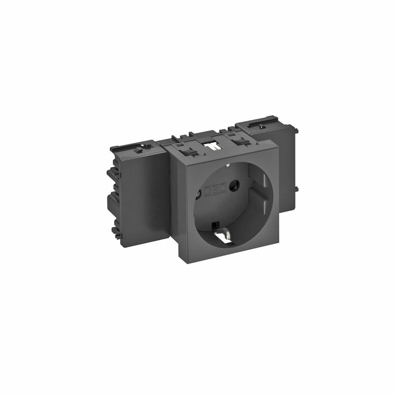 OBO Bettermann - Steckdose 0 Grad, 1-fach STD-D0C SWGR1 250V,10/16A,Schutzk
