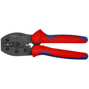 Knipex - Presswerkzeug Kabelschuhe/Verbinder, Aderendhülsen, Schirmanschluss PreciForce Crimpzange 97 52 35 PreciForce, 220mm