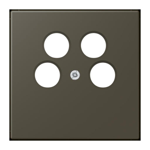 Jung - Einsatz/Abdeckung für Kommunikationstechnik Abdeckung für SAT-TV LC 990-4 SAT2 241