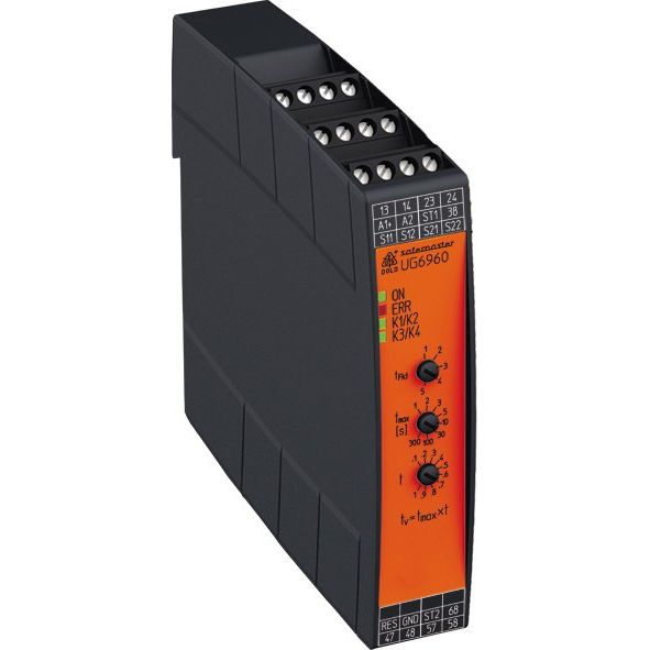 Dold&Söhne - Gerät zur Überwachung von sicherheitsgerichteten Stromkreisen Sicherheitsrelais UG6960.04PS/#0065424 100/61 DC24V 300S