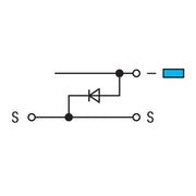 WAGO - Initiator/Aktor-Reihenklemme Aktorenklemme 280-562/281-411 − 50 Stück