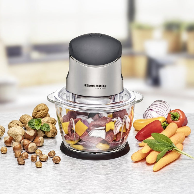 Rommelsbacher - Zerkleinerer Multi Zerkleinerer MZ 400 400W, 1l Glas