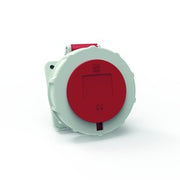 Bals Elektrotech - CEE-Anbausteckdose (IEC 60309) Anbausteckdose Neigung 128121 16A 5p 400V 6h IP67 − 10 Stück