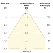 EVN Lichttechnik - Downlight/Strahler/Flutlicht LED-Downlight L44N101325