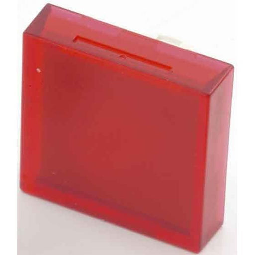 Eao - Tastenplatte für Befehls- und Meldegeräte Druckhaube rot 61-9351.2 20x20 Ks,transparent − 1 Stück by Eao
