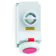 Bals Elektrotech - CEE-Steckdose abschaltbar, abgesichert (IEC 60309) Wandsteckdose abschaltbar 16040 verriegelt 16A 4p 4