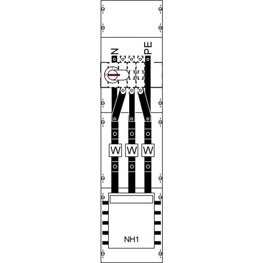 Striebel&John - Zählerfeld Wandlerfeld KA4065 kpl. BH3