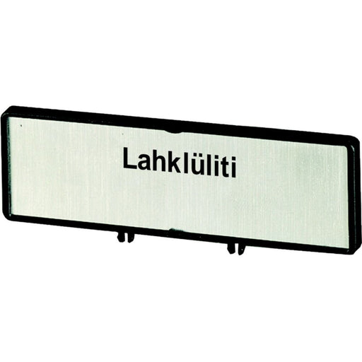 Eaton - Zubehör/Ersatzteile für Niederspannungs-Schalttechnik Träger mit Schild ZFSNT82-T0 T0 T3 P1 48x17mm