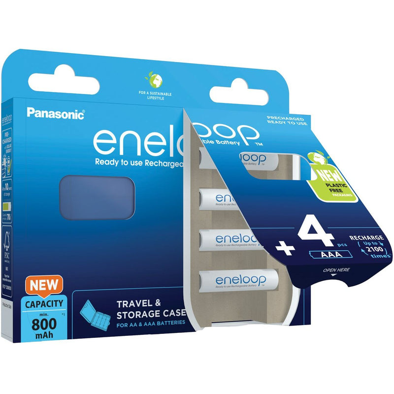 Hückmann - Akku Micro AAA eneloop BK-4MCDEC4BE(VE4) 800mAh