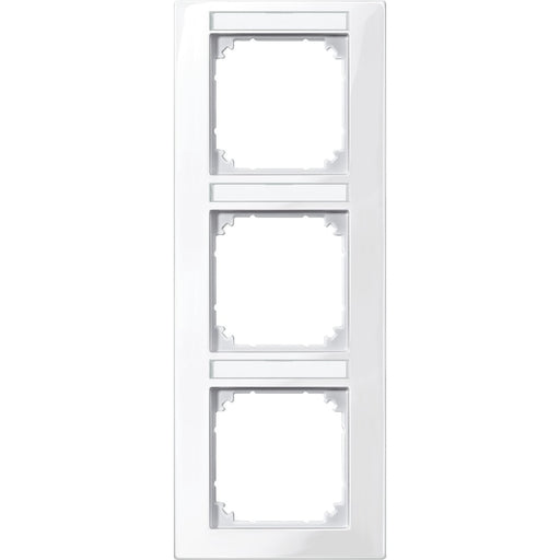 Merten - Abdeckrahmen M-PLAN-Rahmen 3f. 513319 beschriftbar, senkr