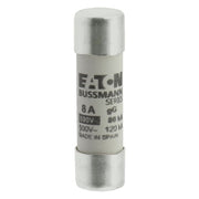 Eaton - Zylindrische Sicherung Sicherungseinsatz Nieders. CYLINDRICA#C14G8 8A AC 690V 80kA − 10 Stück