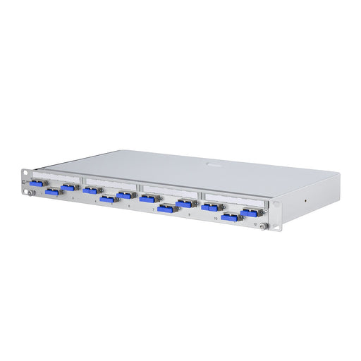 Metz Connect - Patchpanel LWL LWL-Patchfeld OpDAT PA 150229D212-E 12xSC-D OS2 bestückt