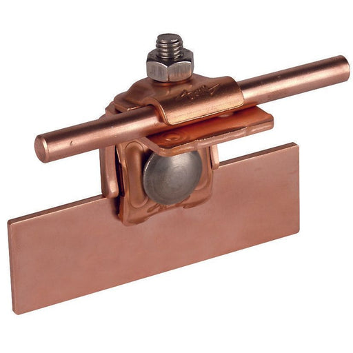 DEHN - Anschlussklemme für Blitzschutz Falzklemme FKKB610KBF078WCU Cu 0,7-8mm