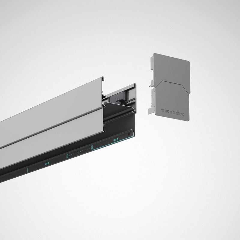 Trilux - Mechanisches Zubehör/Ersatzteile für Leuchten Kopfstück 078 Ks ind 03 silber