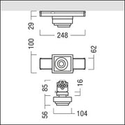 Zumtobel Group - Elektrisches Zubehör/Ersatzteile für Leuchten Tecton-Modul basicDIM #22172583 weiß