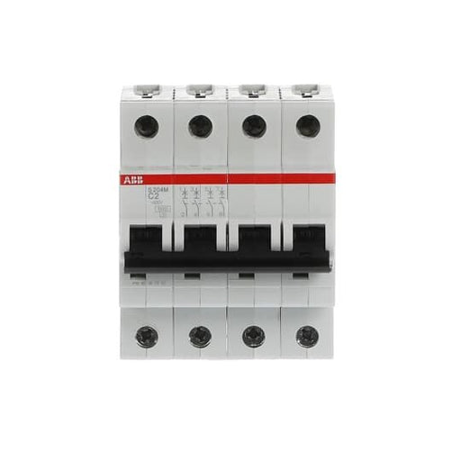 ABB Stotz S&J - Leitungsschutzschalter Sicherungsautomat S204M-C2 10kA 2A C 4p