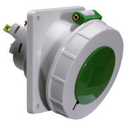 Bals Elektrotech - CEE-Anbausteckdose (IEC 60309) Anbausteckdose geneigt 32A 12857 5p >50V 2h IP67