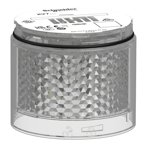 Schneider Electric - Signalsäulenelement, optisch Leuchtelement Multi. XVB7CM9 8 Farben 24V Acdc