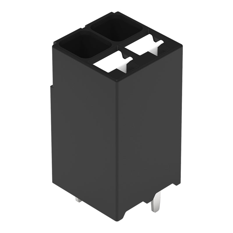WAGO - Leiterplattenklemme THR-Leiterplattenklemme 2086-1122/300-000 Drücker,1,5mm²,sw − 432 Stück