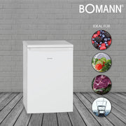 Bomann DA - Kühlschrank Vollraum-Kühlgerät VS 2185.1 ws 56cm1,37L