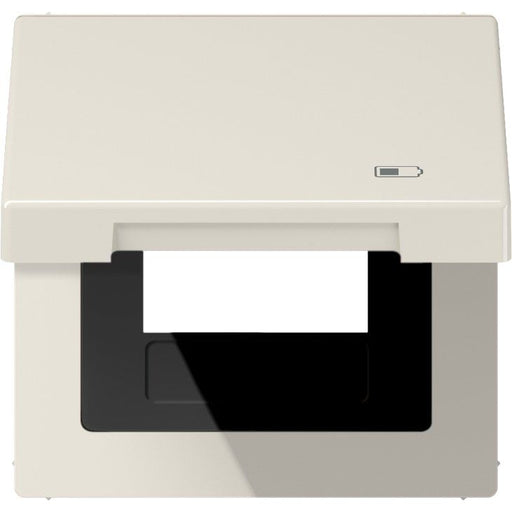 Jung - Abdeckrahmen Klappdeckel LS 990 BFKL USB Symbol USB-Ladegerät