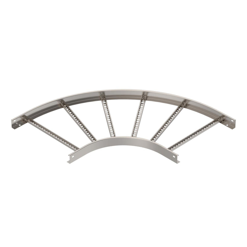 OBO Bettermann - Bogen für Kabelleiter Bogen LB 90 650 R3 A4 90 Grad