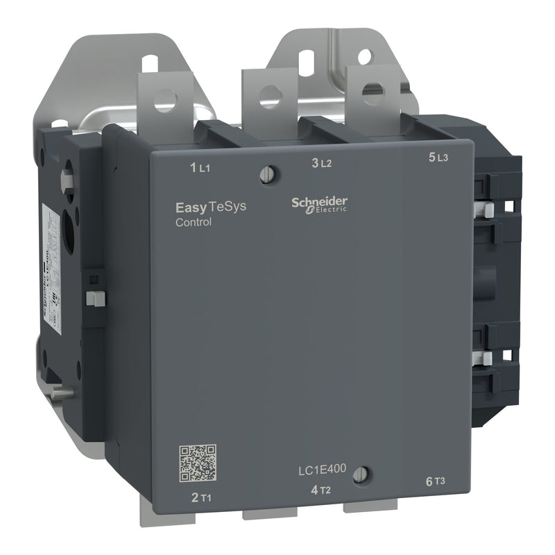 Schneider Electric - Leistungsschütz zum Schalten von Wechselstrom Leistungsschütz Easy TeSys LC1E400F7 400A 110VAC 50/60Hz