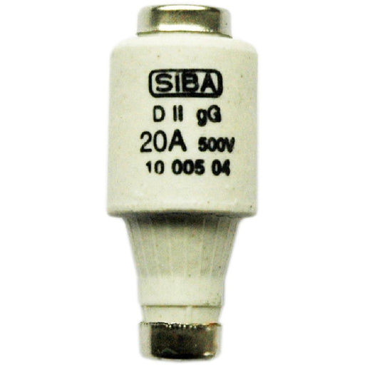 Siba - D-Sicherungseinsatz Diazed-Sicherungseinsatz 1000204.2 ND 2A T 500V E16 − 50 Stück by Siba
