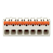 WAGO - Kabelsteckverbinder für Leiterplattensteckverbinder 1-Leiter-Federleiste,Hebel 2721-1107/326-000 PushinCAGECLAMP,lgr − 50 Stück