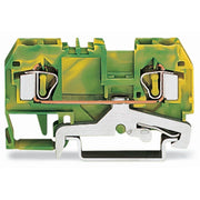 WAGO - Schutzleiter-Reihenklemme Schutzleiterklemme 281-907 gn/ge 0,08-4qmm