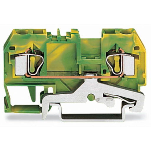 WAGO - Schutzleiter-Reihenklemme Schutzleiterklemme 281-907 gn/ge 0,08-4qmm