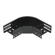 OBO Bettermann - Bogen für Kabelrinne Bogen 90° für Kabelrinne RB 90 610 FSK SW horizontal 60x100