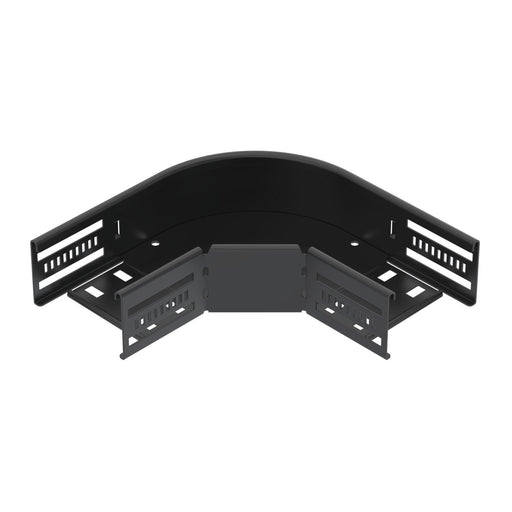OBO Bettermann - Bogen für Kabelrinne Bogen 90° für Kabelrinne RB 90 610 FSK SW horizontal 60x100