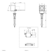 EVN Lichttechnik - Downlight/Strahler/Flutlicht Gartenspot PLCQ65091502 512lm 200-240V 3000K