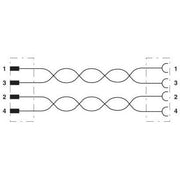 Phoenix Contact - Konfektioniertes Sensor-Aktor-Kabel Netzwerkkabel NBC-MSD/ 2,0#1407401 − 1 Stück