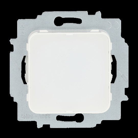 Busch-Jaeger - Info-Lichtsignal für Installationsschalterprogramme Infolicht-Einsatz 2062 U LED,Infofeld 43x43mm