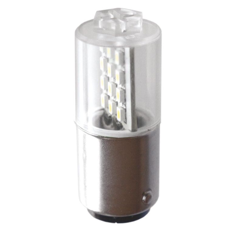 Scharnberger+Hasenbein - Anzeige- und Signallampe LED-Lampe 18,5x50mm 37567 Ba15d 230VAC/DC ugn