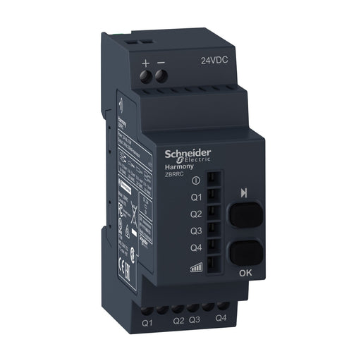 Schneider Electric - Zubehör/Ersatzteile für Befehlsgeräte Empfänger programmierbar ZBRRC DC 4 PNP Ausgänge