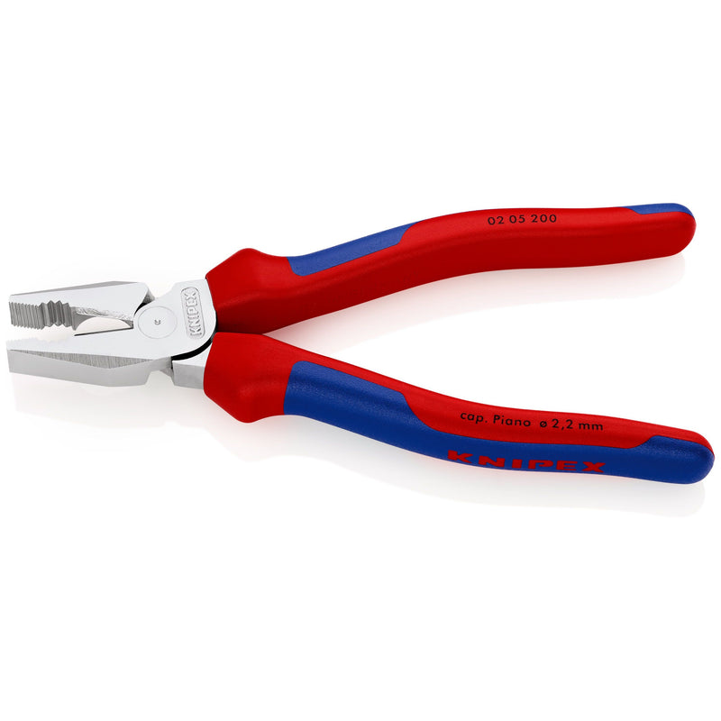 Knipex - Kombizange Kraft-Kombizange 02 05 200 verchromt, 200mm