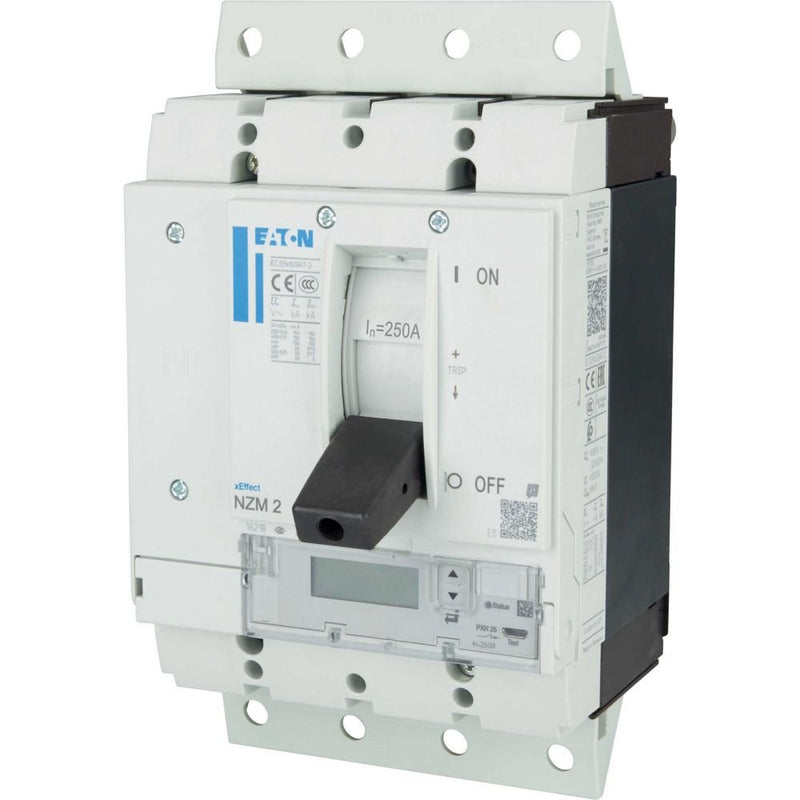 Eaton - Leistungsschalter für Trafo-, Generator- und Anlagenschutz Leistungsschalter NZMH2-4-PX250/VARSVE PXR25 250A, 4p