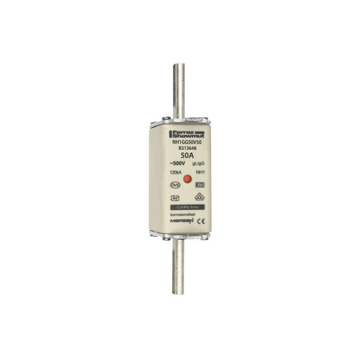 Mersen - Messersicherung NH-Sicherungseinsatz SF NH1GG50V50 Gr.1 gG 50A/500V KM